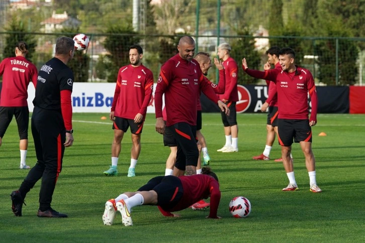 A Milli Futbol Takımı, Norveç maçına hazır