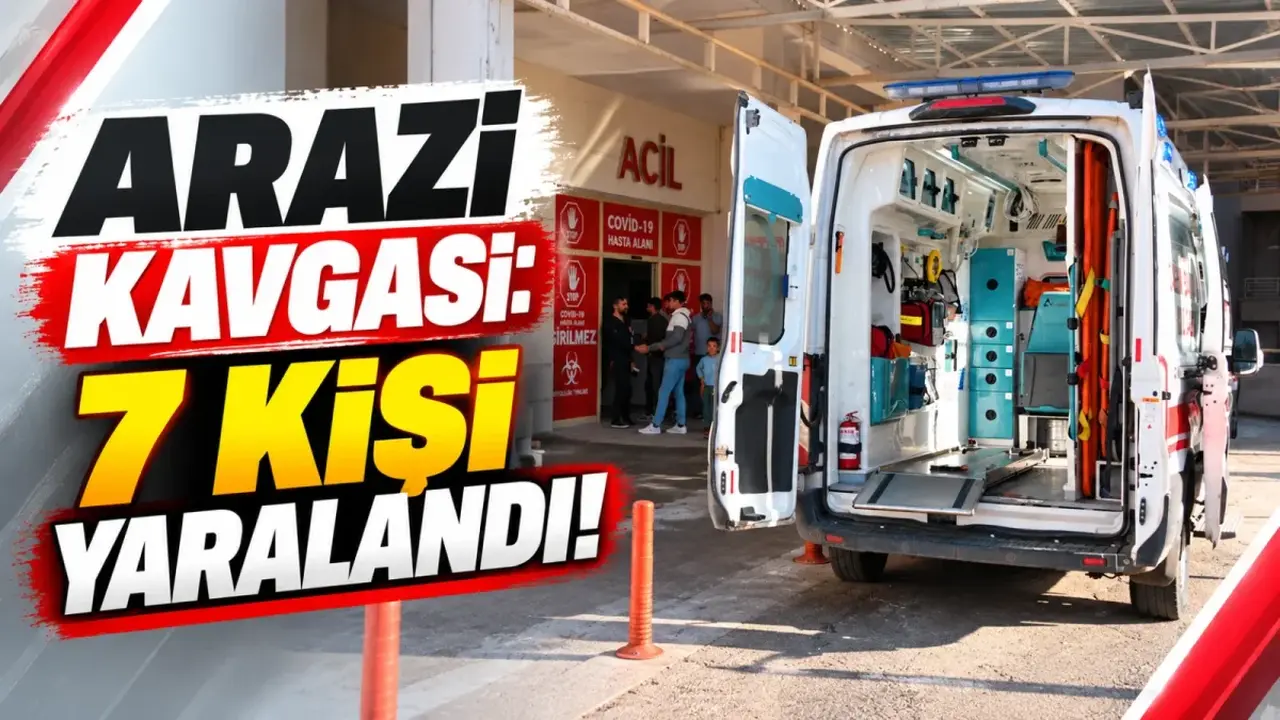 Arazi kavgası: 7 kişi yaralandı!