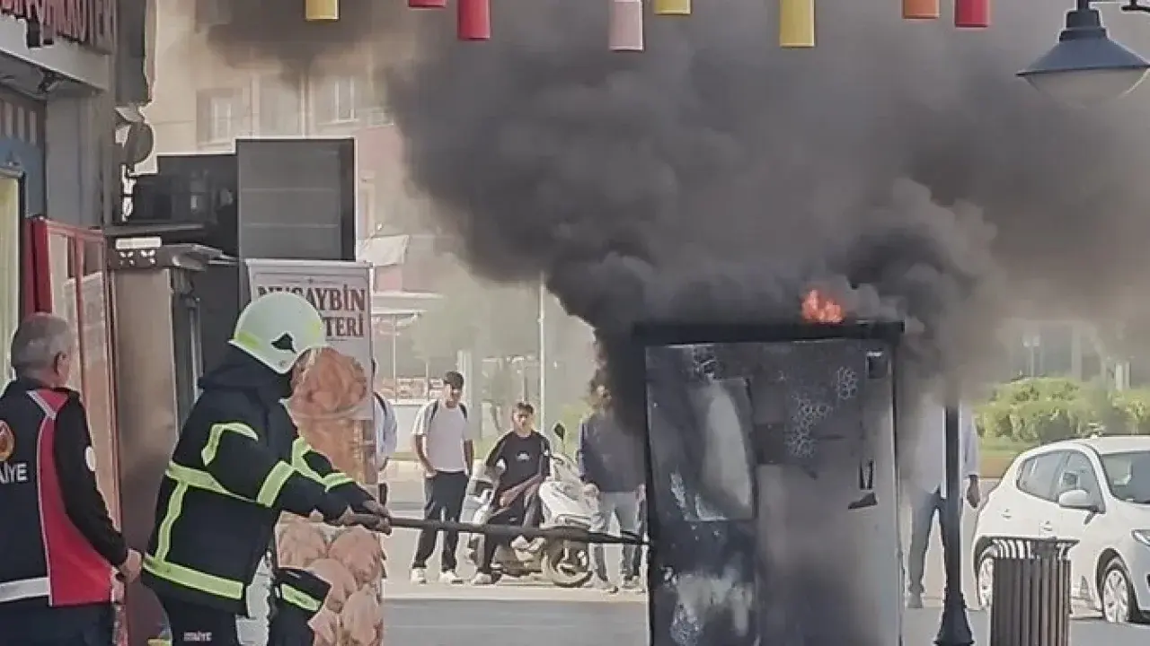 Elektrik panosunda çıkan yangın söndürüldü