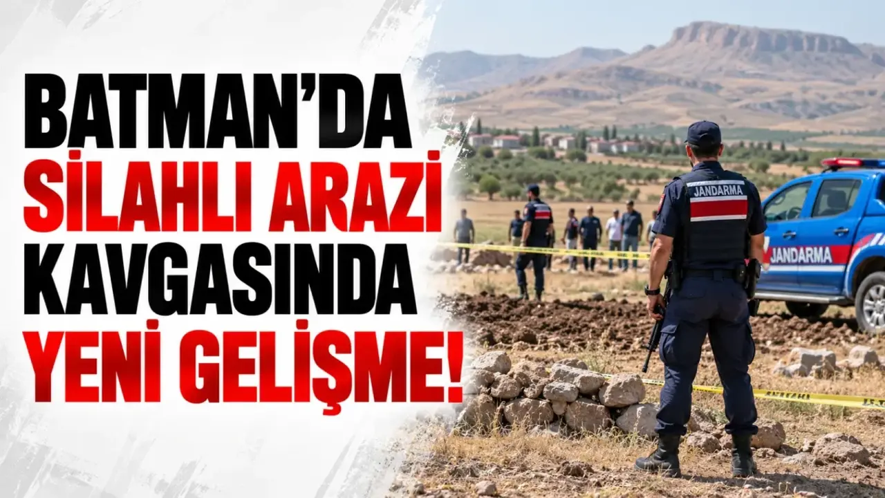 Batman’da silahlı arazi kavgasında yeni gelişme!