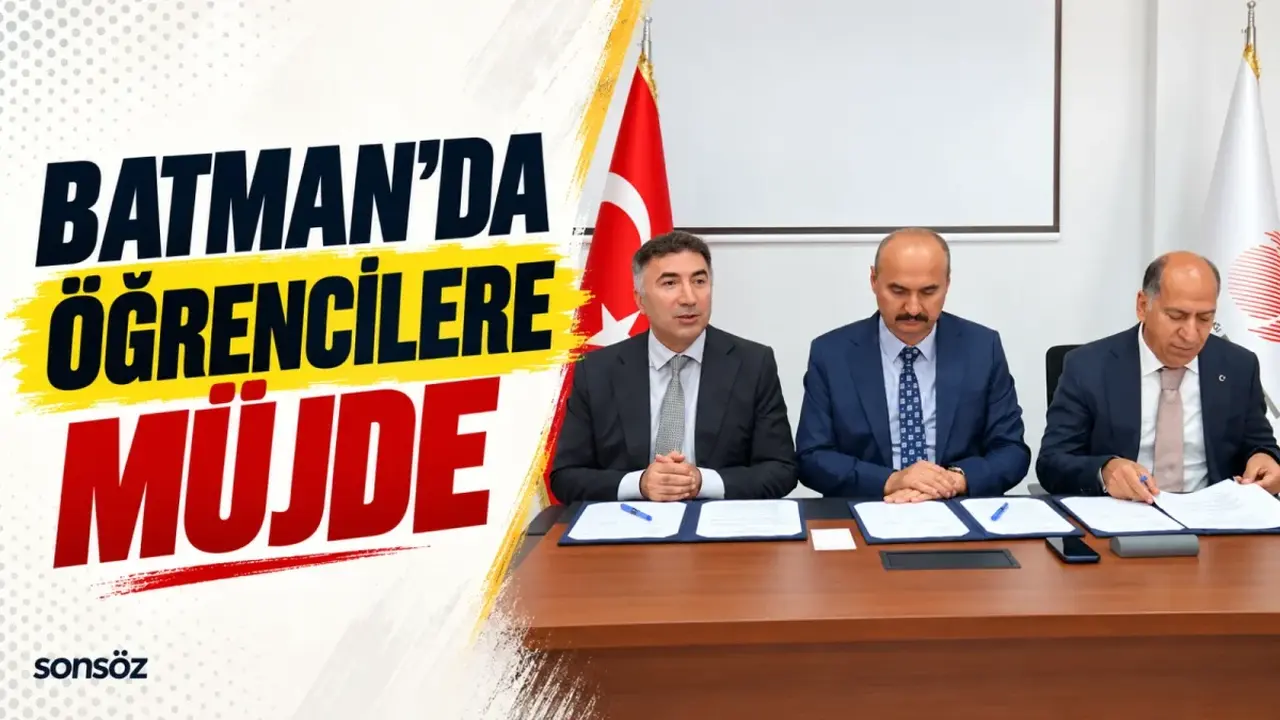 Batman’da öğrencilere müjde