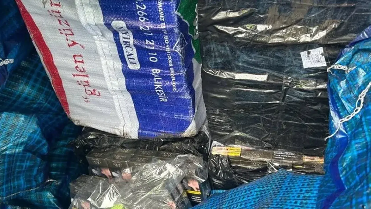  10 bin 250 paket gümrük kaçağı sigara ele geçirildi