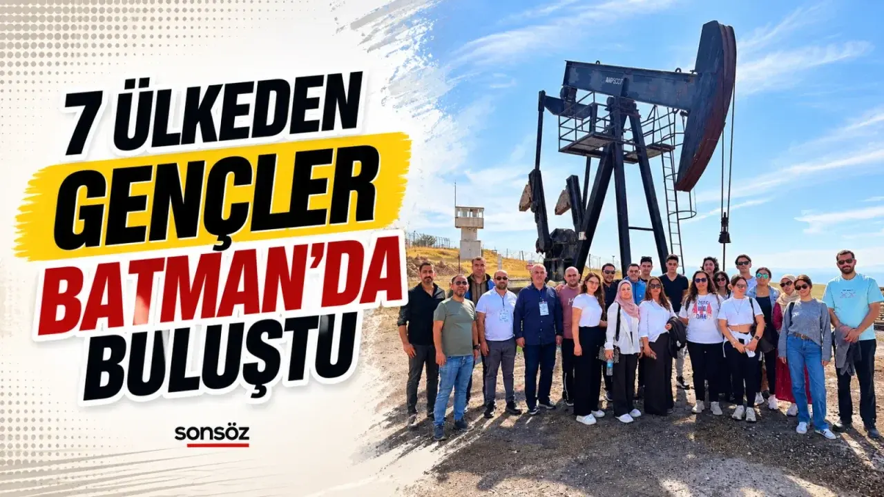 7 ülkeden gençler Batman’da buluştu