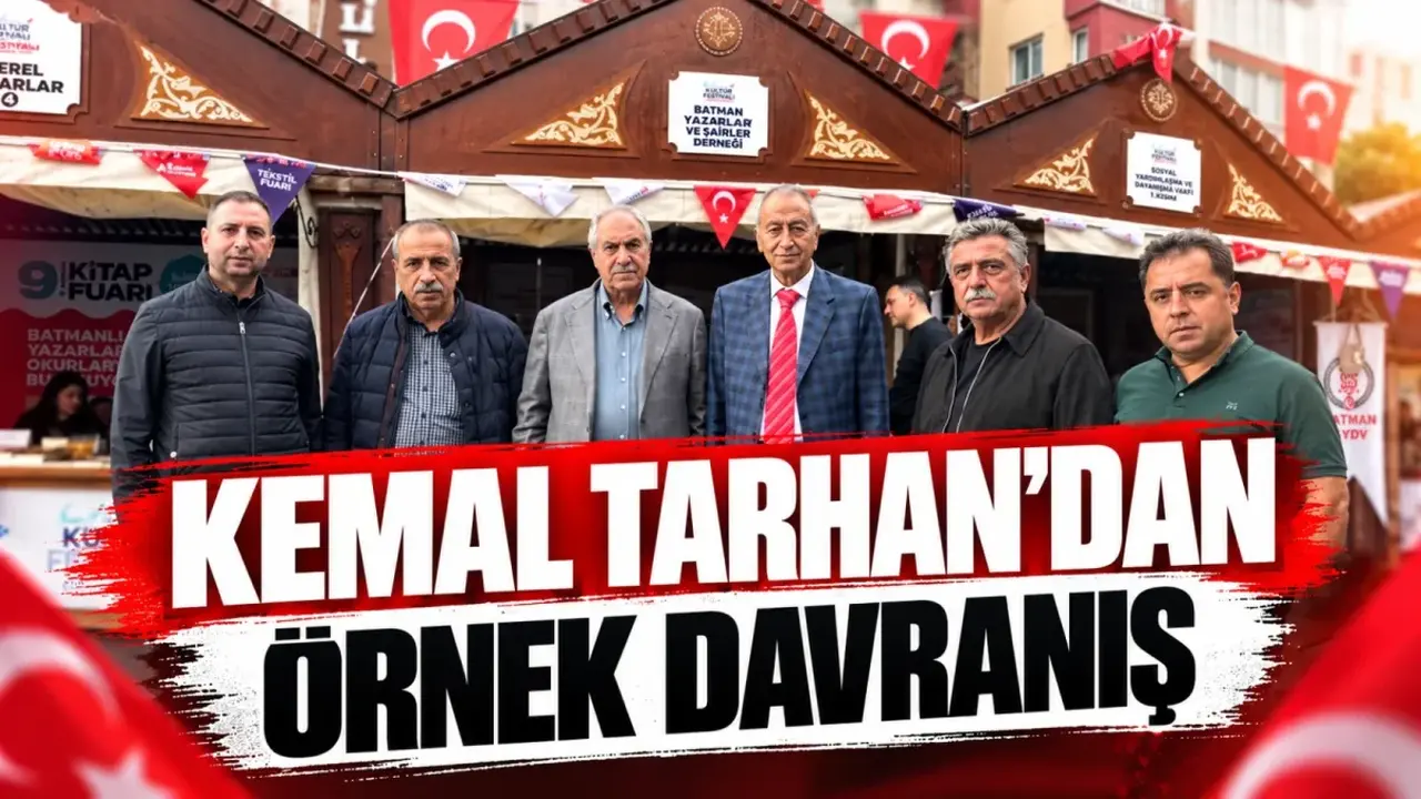 Kemal Tarhan’dan örnek davranış