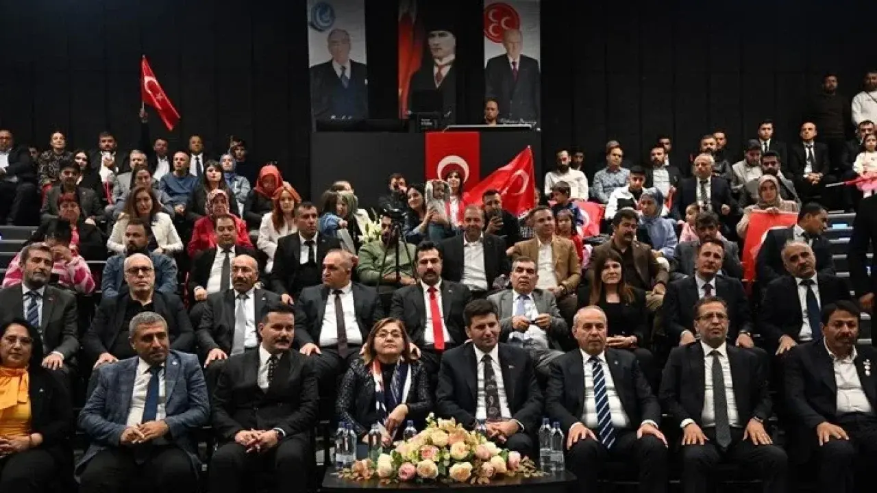 Ülkü Ocakları Eğitim ve Kültür Vakfı Genel Başkanı Yıldırım, Gaziantep'te konuştu