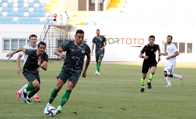 Aytemiz Alanyaspor ilk hazırlık maçında 2-1 mağlup