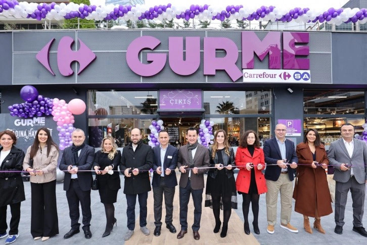 Batı Ataşehir Gurme CarrefourSA açıldı