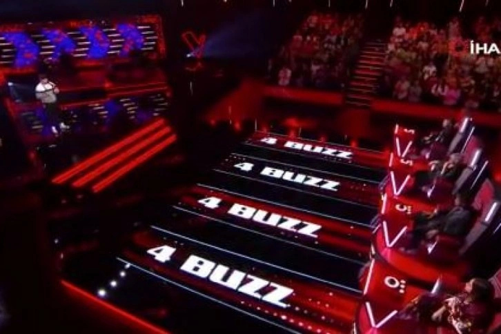 Belçika'da "The Voice" programına katılan Türk genci jüriden tam not aldı