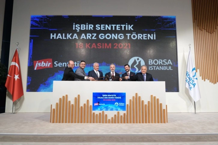 Borsa İstanbul’da gong İşbir Sentetik için çaldı