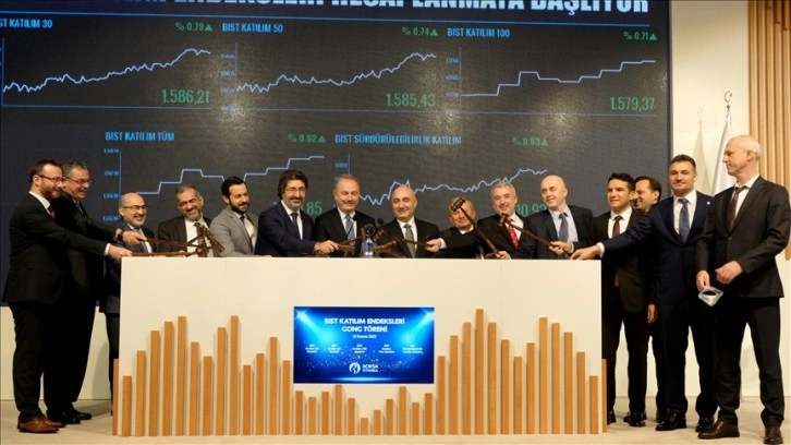 Borsa İstanbul’da gong katılım endeksleri için çaldı