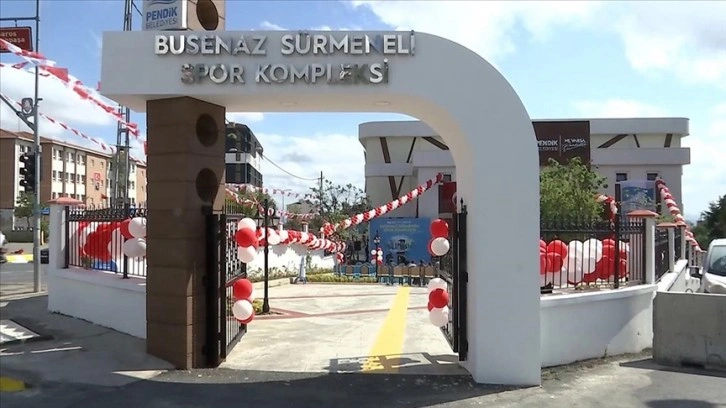 Busenaz Sürmeneli Spor Kompleksi açıldı