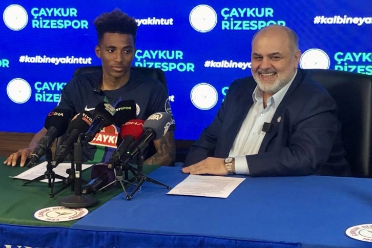 Çaykur Rizespor, Gedson Fernandes ile sözleşme imzaladı