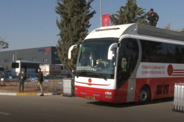 Cumhurbaşkanı Erdoğan Gaziantep’te