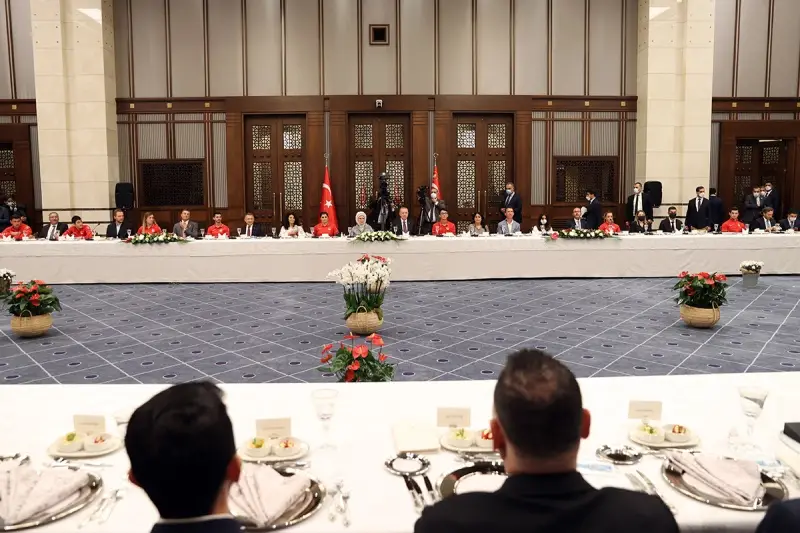 Cumhurbaşkanı Erdoğan: 'Türkiye 13 madalya kazanarak bir rekora imza attı'