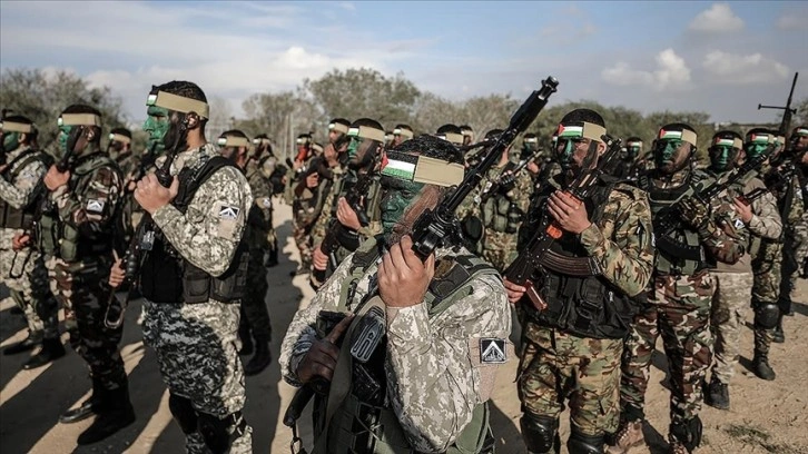 Filistinli direniş gruplarının ortak askeri tatbikatı sona erdi