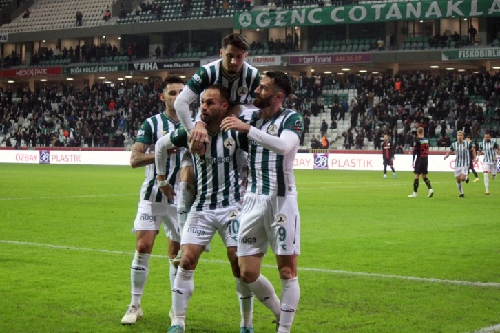 Giresunspor'dan 90+5'te altın vuruş!