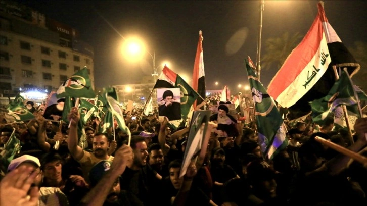 Irak'ta seçimin galibi Sadr Hareketi: Hükümet kurma konusunda dış müdahaleye müsaade etmeyeceği