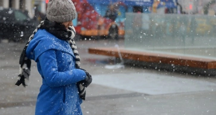 İstanbul'da beklenen kar yağışı başladı