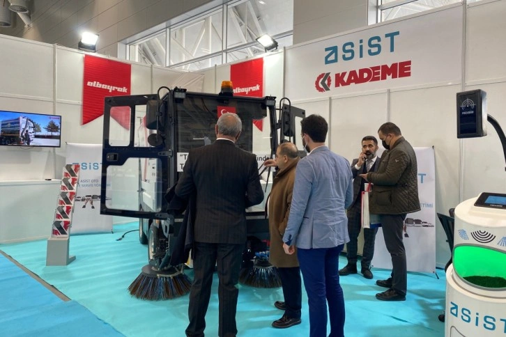 Kademe araçları Clean Eurasia Expo'da sergilendi