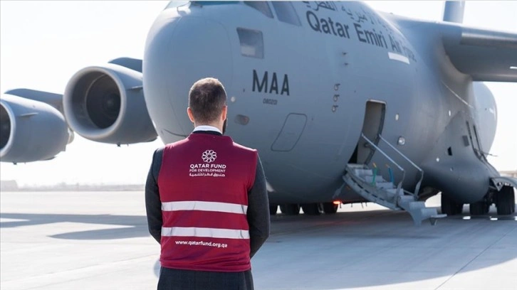 Katar, Türkiye ve Suriye'deki depremzedelere yardım için 