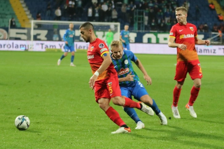 Kayserispor 3 maç sonra kaybetti