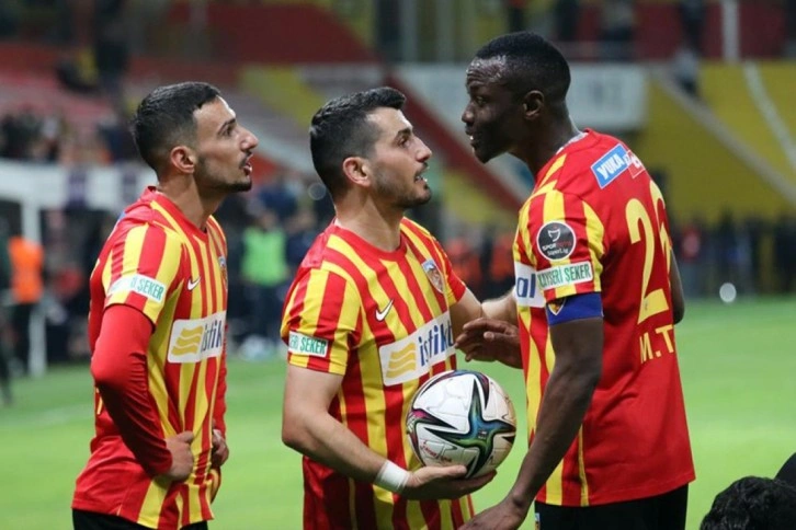 Kayserispor Gaziantep'e gitti