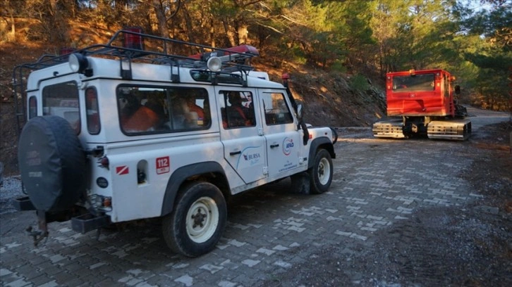 Kazdağları'nda mahsur kalan askerler ve belediye personeline ulaşıldı