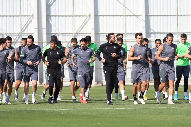 Konyaspor, Galatasaray maçı hazırlıklarına devam ediyor