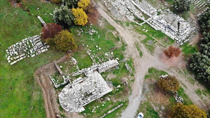 Lagina Hekate Kutsal Alanı sonbahar renklerine büründü