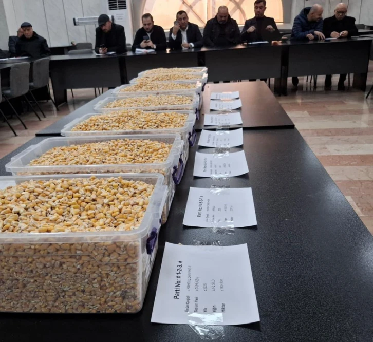 TİGEM&rsquo;İN 13,5 BİN TONLUK MISIR SATIŞI GTB&rsquo;DE GER&Ccedil;EKLEŞTİ