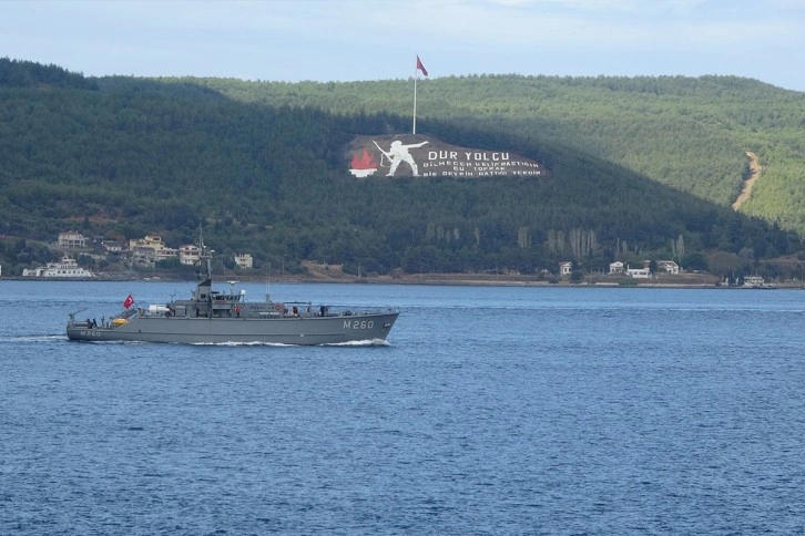 NATO savaş gemileri Çanakkale’de