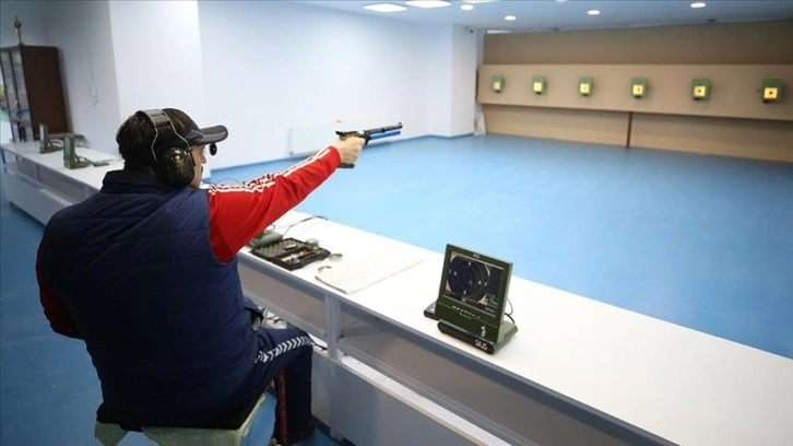 Ordulu milli atıcılar Karagöl ve Baş, paralimpik oyunlarına yeni poligonda hazırlanıyor