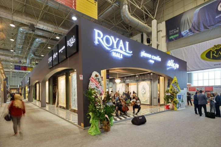 Royal Halı DOMOTEX Türkiye Fuarında