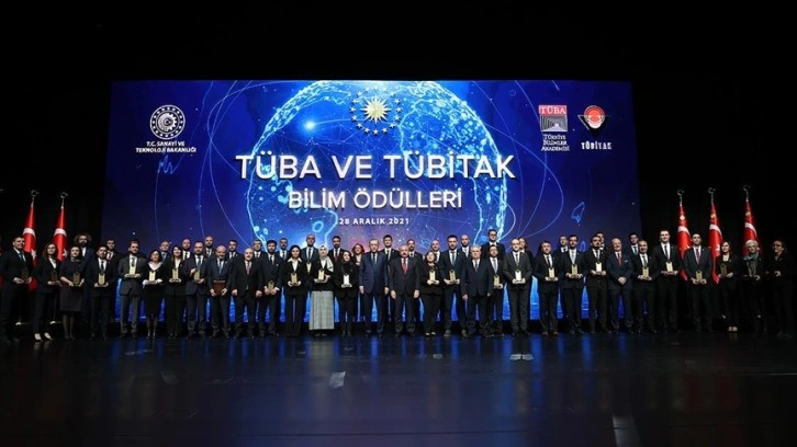 TÜBA ve TÜBİTAK Bilim Ödülleri sahiplerini buldu