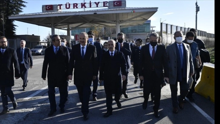 Türk, Yunan ve Bulgar heyetleri Kapıkule'deki Ortak Temas Merkezinde toplantı yaptı