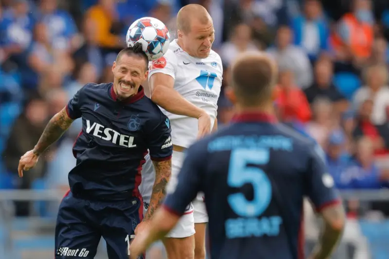 UEFA Konferans Ligi: Molde FK: 0 - 0 Trabzonspor (İlk yarı)