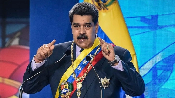 Venezuela Devlet Başkanı Maduro, muhalefetle diyaloğun ABD yüzünden kesildiğini söyledi