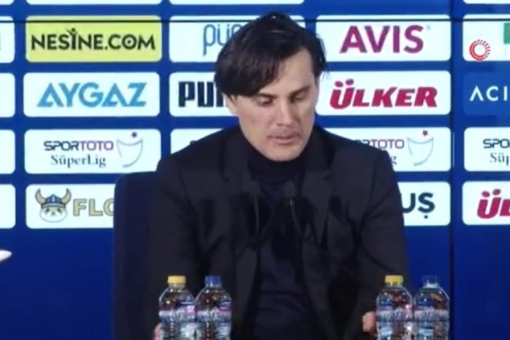 Vincenzo Montella: 'Cesaretli oynadığımız bir maçtı'