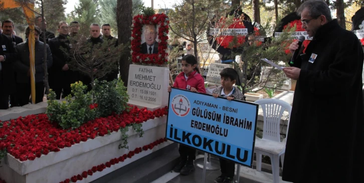 MERİNOS ONURSAL BAŞKANI MERHUM MEHMET ERDEMOĞLU MEZARI BAŞINDA ANILDI