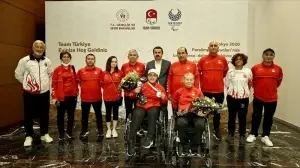 2020 Tokyo Paralimpik Oyunları'nda yarışan son milli kafile yurda döndü