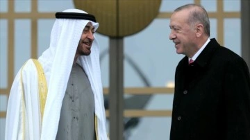 Abu Dabi Veliaht Prensi Bin Zayid'den Cumhurbaşkanı Erdoğan'a teşekkür telgrafı
