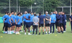 Adana Demirspor'da Balotelli ilk idmanına çıktı 