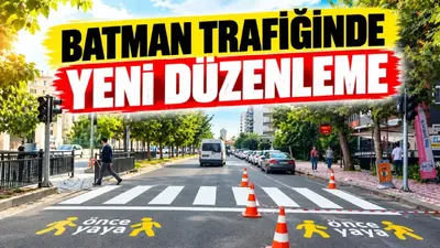 Batman Trafiğinde yeni düzenleme