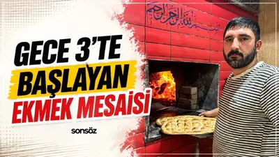 Gece 3’te başlayan ekmek mesaisi