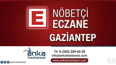 Gaziantep’te 19 Ekim 2026 Pazartesi günü nöbetçi eczaneler