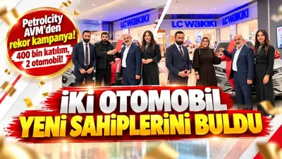 Petrolcıty AVM’den rekor kampanya; 400 bin katılım, 2 otomobil