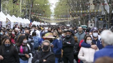 Arjantin'de Kovid-19 salgınının başlangıcından bu yana en yüksek vaka sayısı kaydedildi