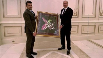 Azerbaycan Cumhurbaşkanı Aliyev, Baykar Teknoloji Lideri Bayraktar'ı kabul etti