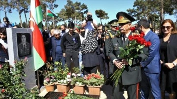 Azerbaycan'da 2. Karabağ Savaşı'nın 1. yılında şehitler anıldı