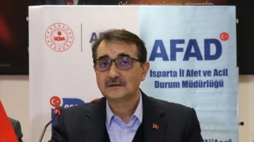 Bakan Dönmez: Isparta'da elektrik faturalarının tahsilatı 1 ay ertelenecek